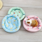 Lightweight Breathable Unique Craft Cool Touch Fabric Pet Bed Pad - GreenFur