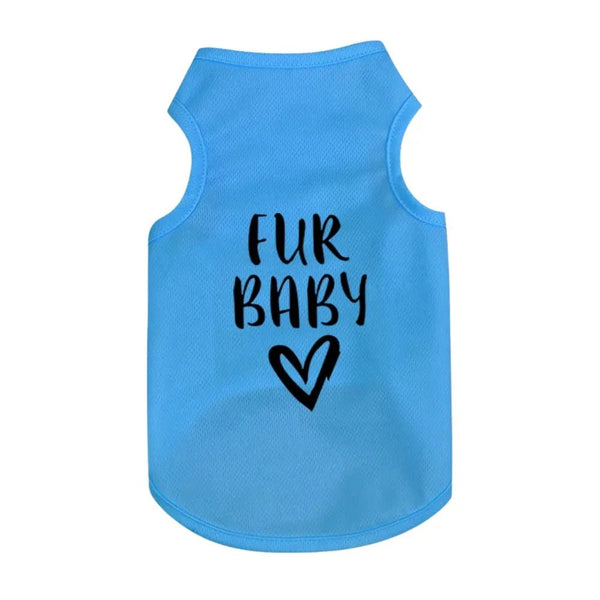 Lightweight Cartoon Print Pet Vest for Dogs - GreenFur