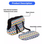 Lightweight Pet Shoulder Carrier Bag Breathable Travel Tote for Dogs and Cats - GreenFur