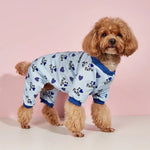 Lightweight Printed Four Legged Jumpsuit for Small to Medium Dogs - GreenFur