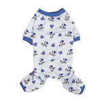 Lightweight Printed Four Legged Jumpsuit for Small to Medium Dogs - GreenFur