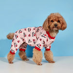 Lightweight Printed Four Legged Jumpsuit for Small to Medium Dogs - GreenFur