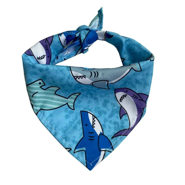 Lightweight Summer Outdoor Pet Single Layer Printed Bandana - GreenFur