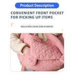 Lightweight Warm Nylon Shoulder Pet Backpack for Small Cats Dogs - GreenFur