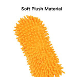 Lion Pattern Mop Plush Durable Chew Dog Toy with Squeaker - GreenFur