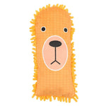 Lion Pattern Mop Plush Durable Chew Dog Toy with Squeaker - GreenFur
