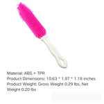 Long Handle Grooming Bath Brush Pet Hair Remover Brush - GreenFur