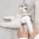 Long - Handle Silicone Cat Dog Grooming Scrubber Brush - GreenFur
