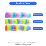 Long Plush Cat Toy with Catnip and Crinkle Sound for Active Play - GreenFur
