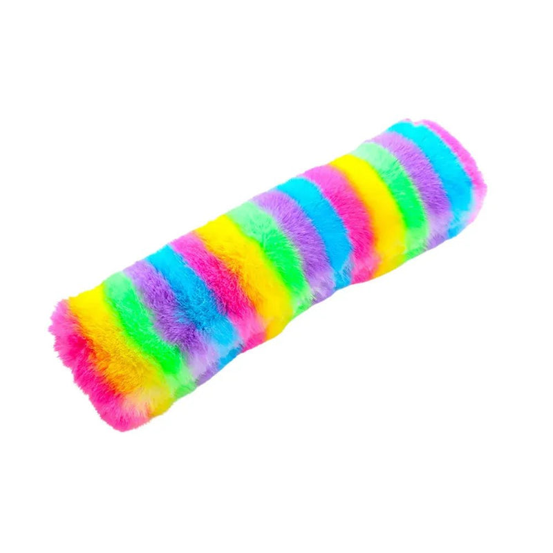 Long Plush Cat Toy with Catnip and Crinkle Sound for Active Play - GreenFur
