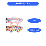 Love Heart Egg Four - Leaf Clover Printed Bowknot Pet Collar - GreenFur