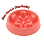 Luxury Eat Ease Pet Food Slow Feeder Bowl - GreenFur