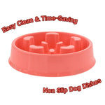 Luxury Eat Ease Pet Food Slow Feeder Bowl - GreenFur