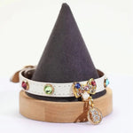 Luxury Rhinestone Cat Collar with Bow Charm – Adjustable Glitter Pet Necklace - GreenFur