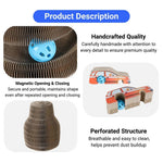 Magic Accordion Shaped Cat Scratcher Foldable Creative Designs for Cats - GreenFur