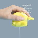 Massage Cat Pet Shampoo Shower Silicone Dog Bath Brush - GreenFur