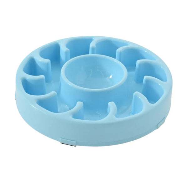 Maze Design Pet Slow Feeder Bowl - GreenFur