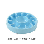 Maze Design Pet Slow Feeder Bowl - GreenFur