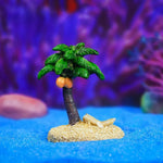 Mediterranean Style Resin Coconut Tree Ornament for Aquarium Landscape - GreenFur