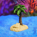Mediterranean Style Resin Coconut Tree Ornament for Aquarium Landscape - GreenFur
