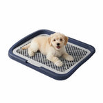 Medium Pet Training Pads Holder Dog Puppy Mesh Training Toilet Potty Tray - GreenFur