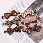 Melard Color Series Adjustable Pet Bow Tie for Dogs and Cats - GreenFur