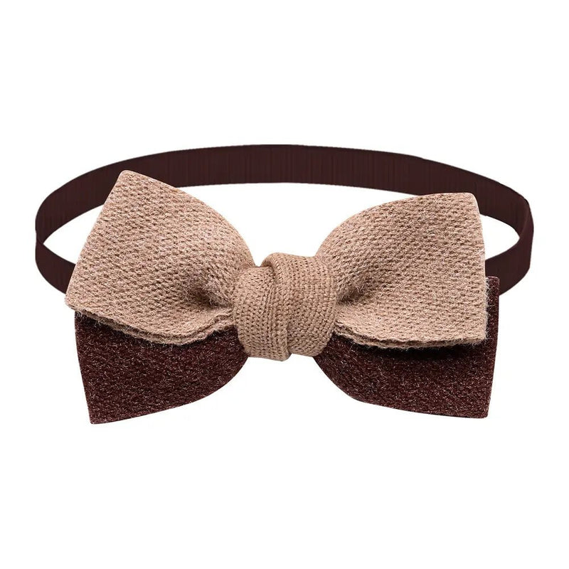 Melard Color Series Adjustable Pet Bow Tie for Dogs and Cats - GreenFur