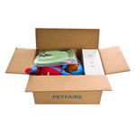 Mix Dog Sample Carton of 13 PCS including 8 Dog Toys, 3 Grooming Tools, 2 Feeding Tools - GreenFur