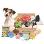 Mix Dog Sample Carton of 16 PCS including 5 Dog Toys, 5 Grooming Tools, 4 Feeding Tools, 2 Walking Tools - GreenFur