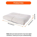 Modern Design Texture Soft Linen - Feel Fabric Pet Dog Bed - GreenFur