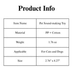 Molar Corn Sound - making Toy For Dogs - GreenFur