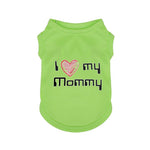 Mother's Day Lightweight and Soft Summer Shirt Pet Vest - GreenFur