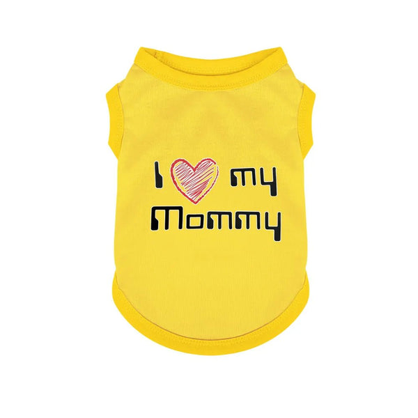 Mother's Day Lightweight and Soft Summer Shirt Pet Vest - GreenFur