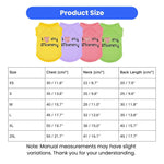 Mother's Day Lightweight and Soft Summer Shirt Pet Vest - GreenFur