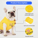 Mother's Day Lightweight and Soft Summer Shirt Pet Vest - GreenFur