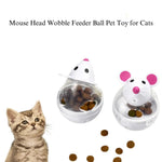 Mouse Tumbler Leakage Pet Food Ball Dog Treat Toys - GreenFur