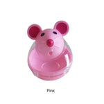 Mouse Tumbler Leakage Pet Food Ball Dog Treat Toys - GreenFur