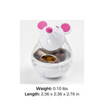 Mouse Tumbler Leakage Pet Food Ball Dog Treat Toys - GreenFur