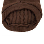 Multi - Color Knit Cable Turtleneck Sweater for Pets - GreenFur