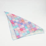 Multi - color Stylish Mermaid Tail Design Dog Bandana - GreenFur
