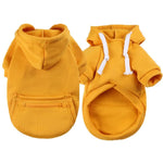 Multi - color Zip Pocket Sweatshirt Hoodie for Small, Medium and Large Dogs - GreenFur