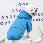 Multi - color Zip Pocket Sweatshirt Hoodie for Small, Medium and Large Dogs - GreenFur