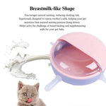 Multi Feeding Port Nursing Bowl ABS Feeder for Kittens and Puppies - GreenFur