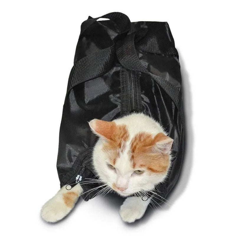 Multi - Function Grooming and Bathing Bath Bag for Cat - GreenFur