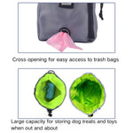 Multi - Function Outdoor Pet Training Food Bag Dog Treat Pouch - GreenFur
