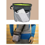 Multi - Function Outdoor Pet Training Food Bag Dog Treat Pouch - GreenFur
