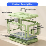 Multi Functional Outdoor Foldable Pet Travel Crate - GreenFur