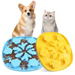 Multi - functional Silicone Pet Slow - feeding Mat with Suction Cups - GreenFur