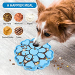 Multi - functional Silicone Pet Slow - feeding Mat with Suction Cups - GreenFur
