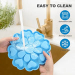 Multi - functional Silicone Pet Slow - feeding Mat with Suction Cups - GreenFur